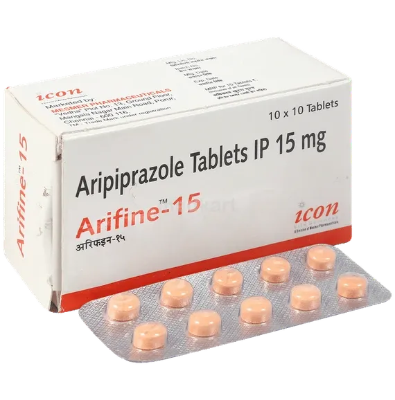 arifine 15mg tablet 10's